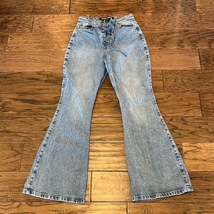 Social Tourist Ultra High Rise Flare Size 24